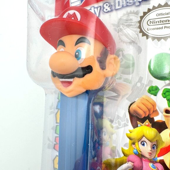 Super Mario Bros. Pez Candy Dispenser 4 pc Set Mario Luigi Princess Peach Yoshi - Picture 4 of 10
